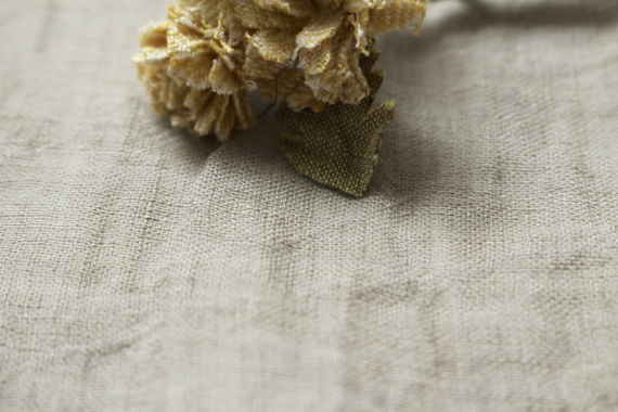 リネンガーゼ アンヌ　グレー